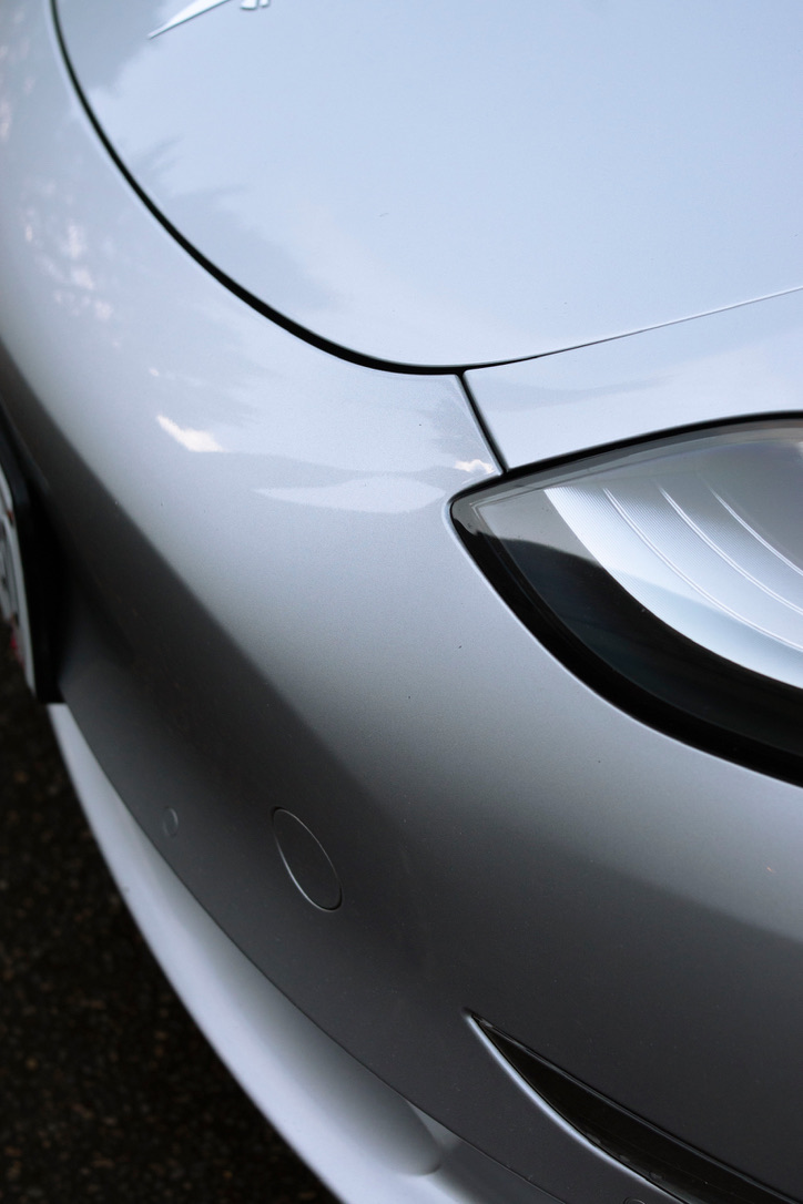 Exterior Seams & Panel Gaps purged of dirt